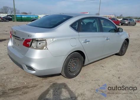 2016 Nissan Sentra Fe+ S/S/Sl/Sr/Sv z USA, uszkodzony, nr VIN 3N1AB7AP3GL667597